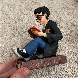 Harry Potter Enesco Book Buddy Quidditch bookend figurine, new in box retired